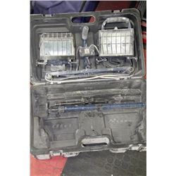 TWIN WORK LIGHTS ON TRIPOD STAND IN CASE