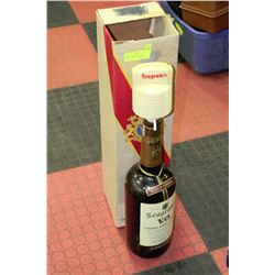 3.78L SEAGRAM'S CANADIAN WHISKEY BOTTLE WITH PUMP