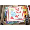Image 1 : BOX OF KIDS BOOKS; GOOSEBUMPS, YOUTH SPORTS, MORE