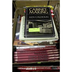 LOT OF VINTAGE DIY BOOKS: WOODWORKING