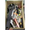 Image 1 : BOX OF MISC TOOLS