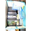 Image 1 : BOX OF DVD'S WITH 2 BOXES OF VERBATIM DVD-R