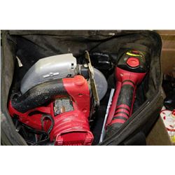 TOTE BAG WITH SKIL JIGSAW,SKILSAW,JOBMATE DRILL,