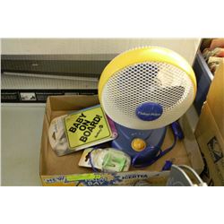 LOT OF BABY ITEMS FAN, NEW AVENT NIPPLES