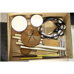 BOX W/MUSICAL INSTRUMENTS INCL.