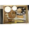 Image 1 : BOX W/MUSICAL INSTRUMENTS INCL.