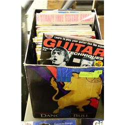 BOX W/22 NEW GUITARIST MAGAZINES EACH
