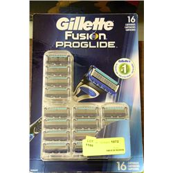 PK OF 16 GILETTE PRO GLIDE SHAVER CARTRIDGES