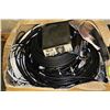 Image 1 : BOX OF CABLE AND SPEAKER WIRE AND MORE