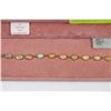 Image 1 : #24  14KT GOLD OPAL BRACELET