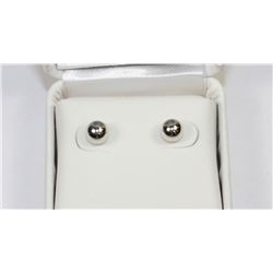 STERLING SILVER REVERSIBLE 2'N1 PEARL EARRINGS