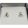 Image 1 : 10K GOLD DIAMOND EARRINGS