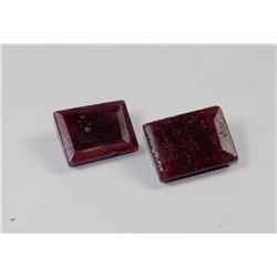 #33-NATURAL RUBY STONES 54TCW (2 STONES)