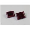 Image 1 : #33-NATURAL RUBY STONES 54TCW (2 STONES)