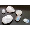 Image 1 : LOT OF 6 MOONSTONE GEMS