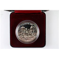 CANADA 1989 FLEUVE MACKENZIE DOLLAR COIN