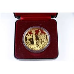 #10-RARE 1952-2002 RCM GOLD PLATED PROOF SILVER
