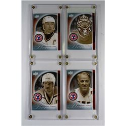 UPPERDECK HEROES HOCKEY CARDS GRETZKY,HOWE X4
