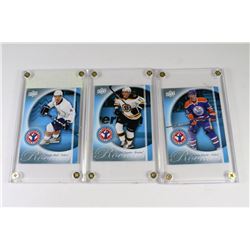 UPPERDECK ROOKIE CARDS X3