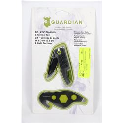 NEW GUARDIAN CLIP KNIFE AND TACTICAL TOOL