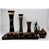 Image 1 : DECORATIVE ESTATE WOOD TEALIGHT VASES & ORNAMENTS