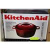 Image 1 : KITCHENAID ENAMELED CAST IRON 3.5 QT.