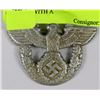 Image 1 : GERMAN NAZI POLICE HAT EAGLE MARKED WITH A