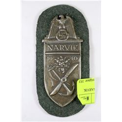GERMAN SLEEVE BADGE NARVIK