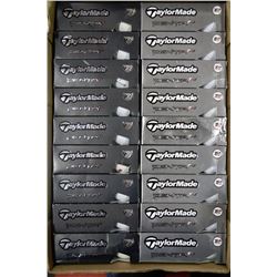 FLAT OF TAYLORMADE PENTA RECLAIMED GOLF BALLS