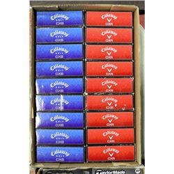 FLAT OF CALLAWAY CXB/CXR RECLAIMED GOLF BALLS