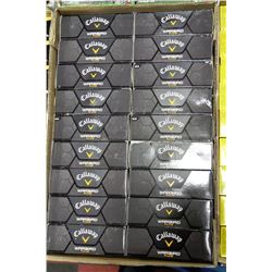 FLAT OF CALLAWAY WARBIRD PLUS RECLAIMED GOLF BALLS
