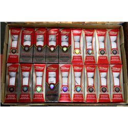FLAT OF TITLEIST DT SOLO RECLAIMED GOLF BALLS