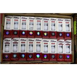 FLAT OF TITLEIST HP 3 RECLAIMED GOLF BALLS