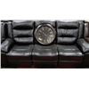 Image 3 : NEW RECLINING  BLAKE BLACK LEATHERETTE