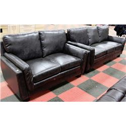 NEW SYRUS CHARCOAL LEATHERETTE