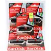 Image 1 : SANDISK CRUZER GLIDE 8GB FLASH DRIVE X 5