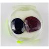 Image 1 : #35-NATURAL RUBY & SAPPHIRE 43CT