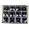 Image 1 : FLAT WITH 12 FASHION RINGS IN CASES