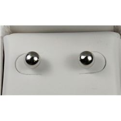 STERLING SILVER REVERSIBLE 2'N'1 PEARL EARRINGS