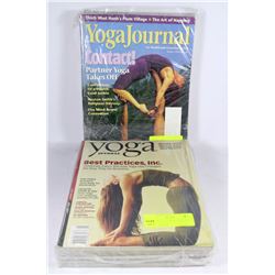 2-BUNDLES OF 5 YOGA JOURNALS