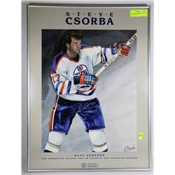 DAVE SEMENKO EDMONTON OILERS 84/85 STANLEY CUP