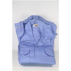 LOT OF 5 SMALL LONG SLEEVE BUTTON UP  SHIRTS