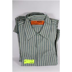 LOT OF 3 NEW MENS L/SLEEVE STRIPE SHIRTS - L