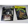 Image 1 : LOT OF 2 BACK PATCHES "POISON & OZZY OZBOURNE"