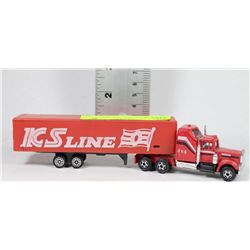 VINTAGE ICS LINE TRACTOR TRAILER