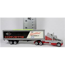VINTAGE CORVETTE TRACTOR TRAILER