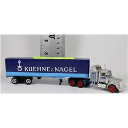 VINTAGE KUEHNE & NAGEL TRACTOR TRAILER