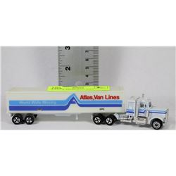 VINTAGE ATLAS VAN LINES TRACTOR TRAILER