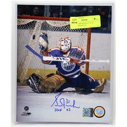 GRANT FUHR SIGNED 8" X 10" PICTURE WITH COA