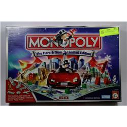 MONOPOLY THE HERE & NOW VERSION
